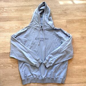 Kittenish Blue Sweatshirt- Size S